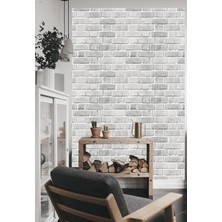 Golden DUVAR KAĞIDI - BORDÜR Tuğla Duvar Desen Silinebilir 5.2m² Nonwoven Dekoratif Duvar Kağıdı