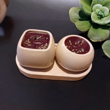 Celestia Dekoratif Lavanta Kokulu Mum Set