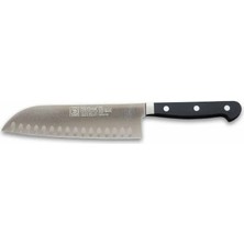 SiHako 61950 - Sıcak Dövme Oluklu Santoku Şef Bıçağı 18 cm