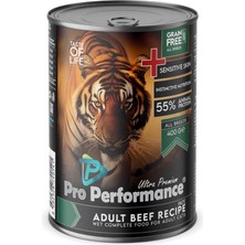 Pro Performance Sığırlı Yetişkin Kedi Konservesi 400 gr