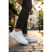 Enoch Beyaz Erkek Casual Ayakkabı Hafif Taban Günlük Spor Ayakkabı