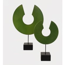 Akua Modern Sanat Esintisi: El Işçiliği  Ikili Dekoratif Obje Seti