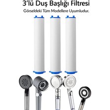 Suvia Duş Başlığı Filtresi – Tüm Filtreli Duş Başlıklarıyla Uyumlu Yedek Filtre