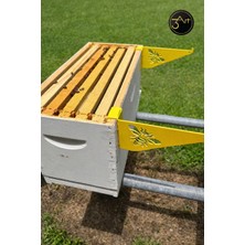 3art Metal Dekorasyon Arı Kovanı Taşıma Aparatı -  Arı Figürlü Kovan Kulpu | Arıcılık Ekipmanı