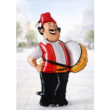Behind Party Store Ramazan Davulcusu Folyo Balon | Hava ve Helyum Uyumlu