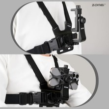 Storemax Aksiyon Kamera ve Telefon Tutucu Göğüs Askısı Gezi Seyahat ve Sürüşlerde Kullanmak Için Boyundan Kayıt Aparatı Cep Telefonu Göğüs Tutucu (Tüm Modeller Ile Uyumlu) Rmx-81