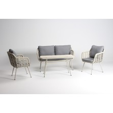 Luce Garden Kalina Mini Rattan Bahçe & Balkon Koltuk Takımı