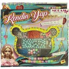 Storemax Kendin Yap Boncuk Takı Seti, Bileklik ve Kolye Yapımı Için Renkli Boncuklar, El Sanatları Aktivite Seti