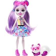 Storemax Enchantimals Glam Party Pemma - En Iyi Hayvan Dostu Mandallı Bebek, Sevimli Ayı Kulakları ve Çıkarılabilir Etek, 4 Yaşından Büyük Çocuklar Için Harika Bir Hediye, HNT58