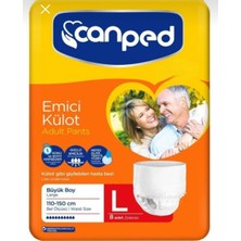 Canped Emici Külot Hasta Bezi Büyük Boy (L) 14LU 4 Paket 56 Adet
