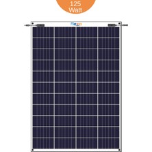 FleXa 125 Watt Esnek Güneş Paneli FXM-125 Beyaz