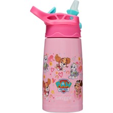 Smiggle Paw Patrol Çocuk Suluk Pembe – Isı Yalıtımlı Paslanmaz Çelik Suluk 400 ml