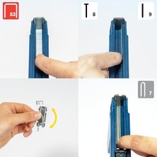 Storemax 5000065 Mekanik Zımba Tabancası, Lacivert