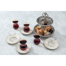 Storemax Suzanne Platin 6 Kişilik Çay Takımı