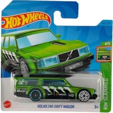 Storemax - 240 Wagon - Hw Slammed 4/5 - HKJ07 - Short Card - Yokohama - Yeşil Metalik - Mattel 2023