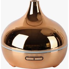 SiHako Hava Nemlendirici Parlak Gold Aromatik Oda Kokusu 550 ml Kahve Aroma Difüzörü Buhar Nemlendırıcı