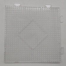 Storemax Red Boncuk Dizme Tablası-Şeffaf Büyük Kare PPP29-02