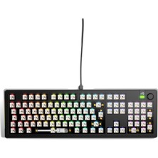 Storemax Gmmk 3 Özel Gaming Klavye İSKELETI,%100 Mekanik Klavye Iskelet, Modüler Conta Sistemi, Değiştirilebilir 5 Ayaklı Mx, Ses Bastırıcı Köpük, Anahtar Plakası, Ansı (S)
