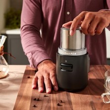 Storemax Go 5KBGR100BM Kablosuz Kahve Öğütücü Bataryasız Siyah