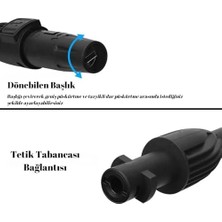 Storemax K Serisi Basınçlı Yıkama Makinesi Için Tetikli Püskürtme Tabancası ve Nozullu Püskürtme Ucu, K2 K3 K4 K5 K6 K7 Uyumlu