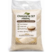Osmancık 97 Pirinç – Tane Tane Pişen Yerli Pirinç (5 Kg)