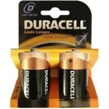 Go İthalat Duracell LR20 D Büyük  Pil 2li Kart (5468)