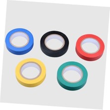 Storemax 5 Adet Elektrik Bandı,pvc Bant,10 Metre (Renkli)