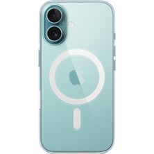Teknolojivadim iPhone 16 Orijinal Megasafe Manyetik Şeffaf Kılıf – Güçlü Manyetik Tutuş & Premium Koruma