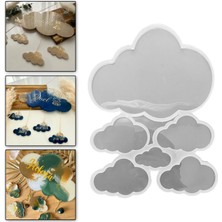 Tahtakale Toptancı Epoksi Bulut Baby Shower Kapı Süsü Kalıbı