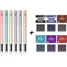 Scrikss Primeo Dolma Kalem Seti 6 Renk & Scrikss Kartuş Seti 6 Renk