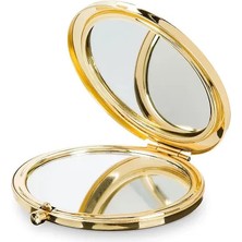 Nexgen Promosyon Yuvarlak Cep Aynası Gold Renk MCHD-RSETT34