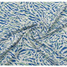 Podyum Baskı Canlı Renkli Geometrik Desenli Dijital Baskılı Döşemelik Koltuk Kumaşı, Kırlent, Minder Kumaşı 100X140CM