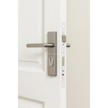 Storemax Pvc Gömme Kilit, 35 mm, Metal ve Plastik Aksamlı, Kapı Mekanizması