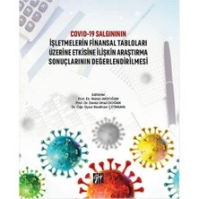 Storemax Covid-19 Salgınının Işletmelerin Finansal Tabloları Üzerine Etkisine Ilişkin Araştırma Sonuçlarının Değerlendirilmesi (Ciltli)