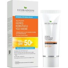 Storemax Herbaderm Suya Dayanıklı Güneş Koruyucu Yüz Kremi Uva + Uvb (50+Spf) 75 ml
