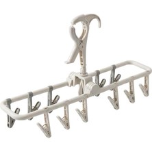 Olinea SN-29191 Çok Amaçlı 12 Mandallı Çamaşır Çorap Taşınabilir Kurutmalık