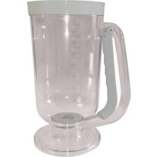 Storemax Pratik Ölçekli Hamur Porsiyonlayıcı Aparat Pankek Kek Dağıtıcı Ölçülü Krema Akıtma Dökme Aleti (Beyaz)