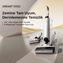 Uwant Islak & Kuru Zeminde 17.000 Pa Emiş Gücüne Sahip Kablosuz Vakumlu Dikey Süpürge D500