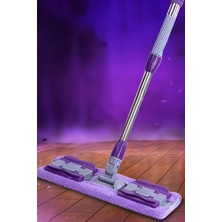 Gampus Mikrofiber Sihirli Mop Paspas Mandallı Başlık Sayesinde Istediğiniz Bezi Takıp Kullanabilirsiniz