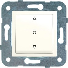 Storemax Krem Tek Düğmeli̇ Jaluzi̇ Mekani̇zma+Düğme/kapak