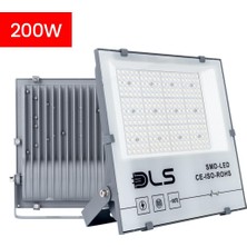 PR-203-200 200W Projektör Dls Park Bahçe Çevre Site Bina Tabela Dış Mekan LED Lamba