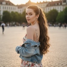 Sb Shopping Bağlamalı Dalgalı At Kuyruğu / Kumral