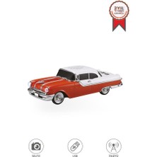 Torima Bluetooth Hoparlör Retro Klasik Araba Tasarımlı 10W Fm USB Selfie Speaker D87 Turuncu