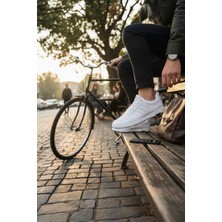 Enoch Erkek File Detaylı Çoklu Şeritli Günlük Spor Ayakkabı Sneaker