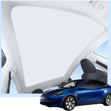 Ramm Tesla Juniper Komple Tavan Perdesi - Elektrostatik - Tek Parça - Bej