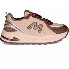 Solmaz HV261-BDL2002 Bej Kahve Sneaker