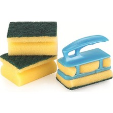 Practika Süngermatik - 3 Adet Bulaşık Süngeri Hediyeli