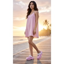 Sonimix 860227Z Taşlı Havuz Deniz Doktor Hemşire Hastane Comfort Sandalet Terlik