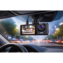 Cyz Bilişim Kompakt Tasarım LCD Ekranlı Araç Güvenlik Kamerası