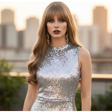 Sb Shopping Kahküllü Uzun Dalgalı Fiber Sentetik Peruk / Bebek Kumralı